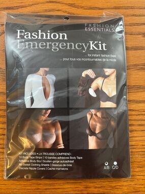 Fashion Emergency Kit - Black Adhesive Bra & Body Tape